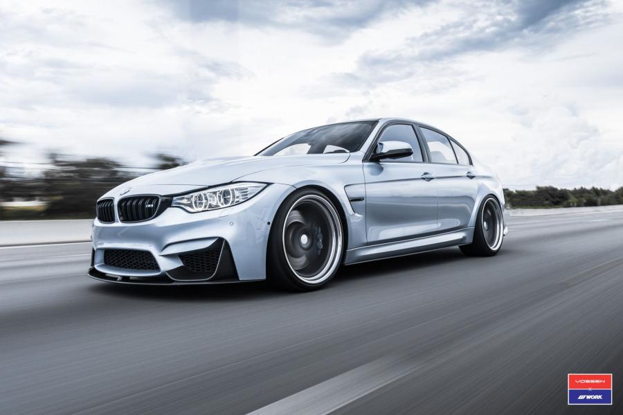  BMW M3 Sedan on Vossen Wheels (VWS-3) 2017 года  (фото 38 из 44)